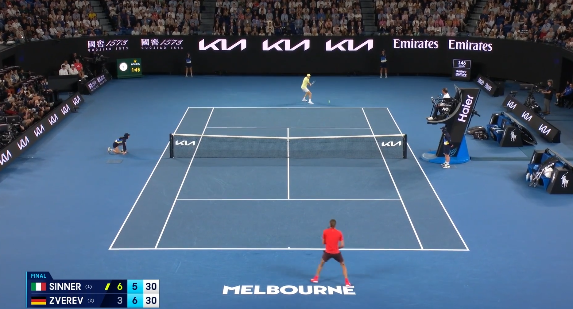 澳大利亚网球队碾压美国网球队，兹维列夫高光表现的简单介绍