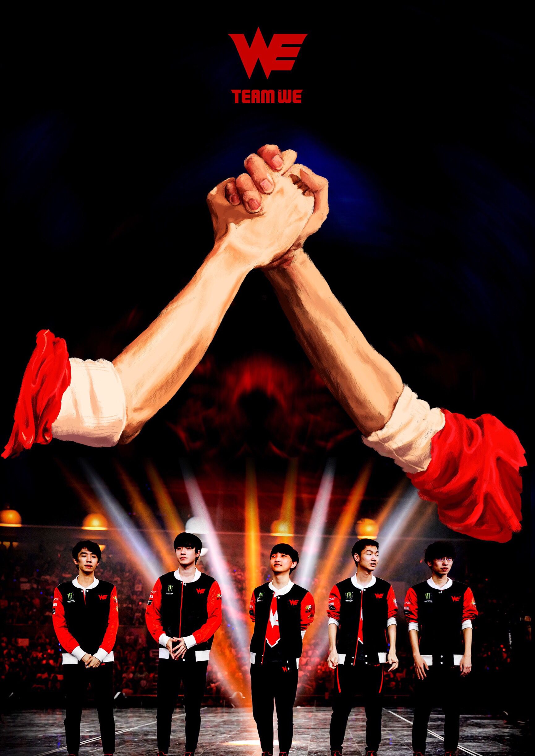 TeamWE力克HLE，Crisp三分雨点燃全场