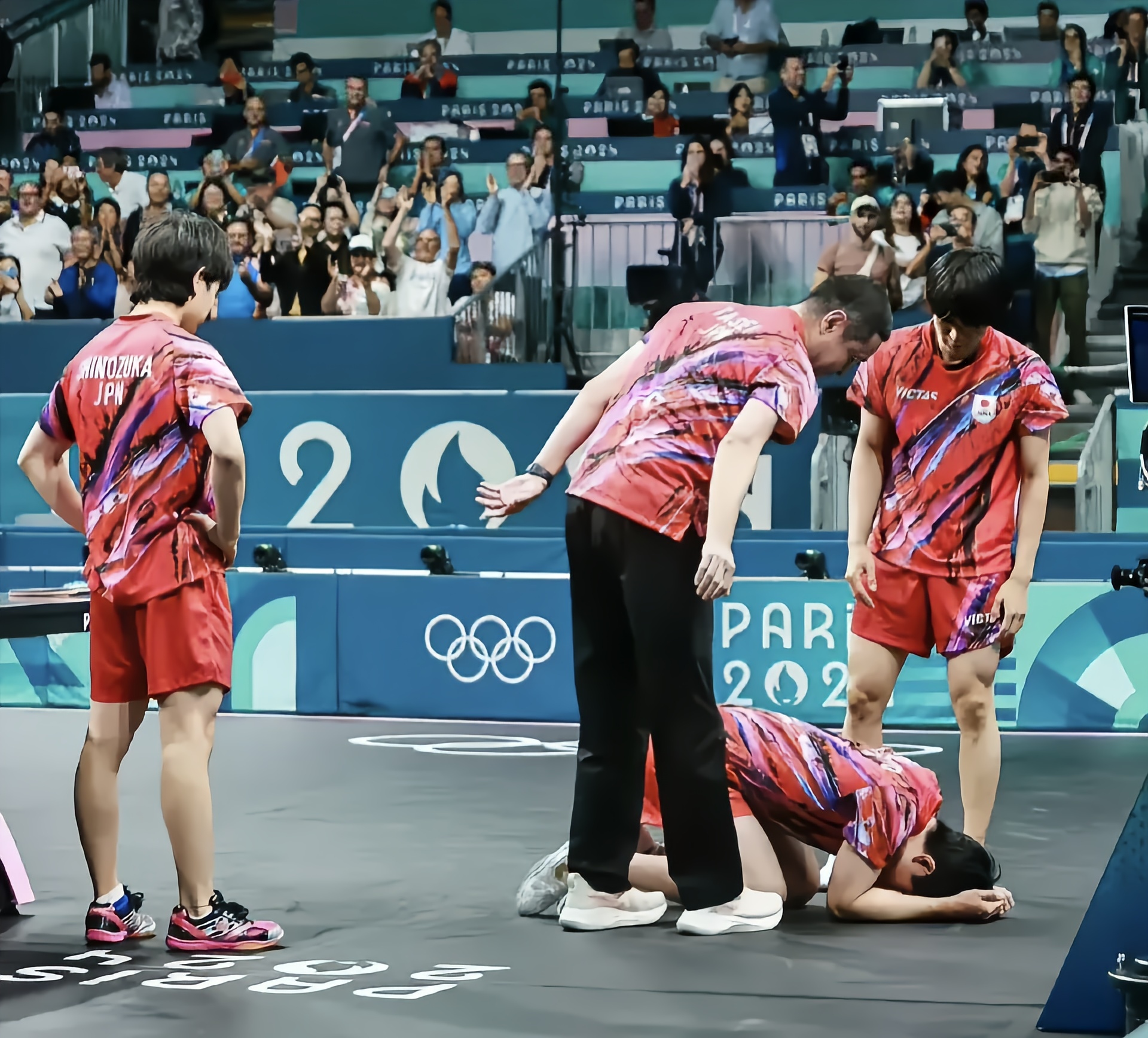 奥地利队横扫葡萄牙队，张本智和惊艳四座