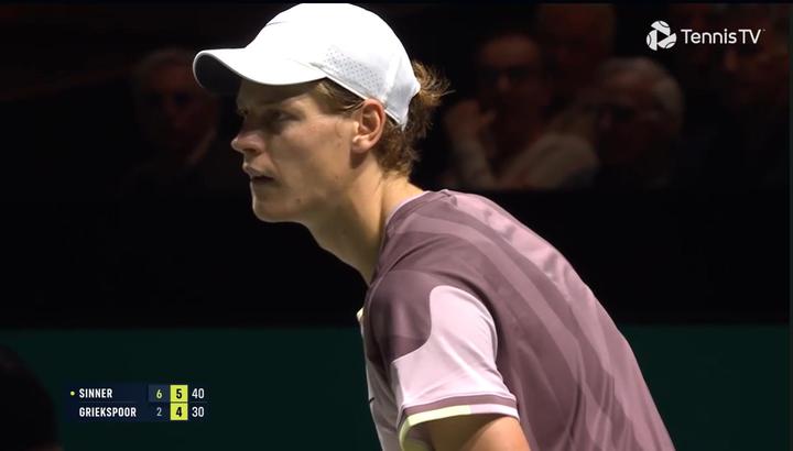 ATP总决赛力克澳网,辛纳惊艳四座 ATP总决赛力克澳网,辛纳惊艳四座